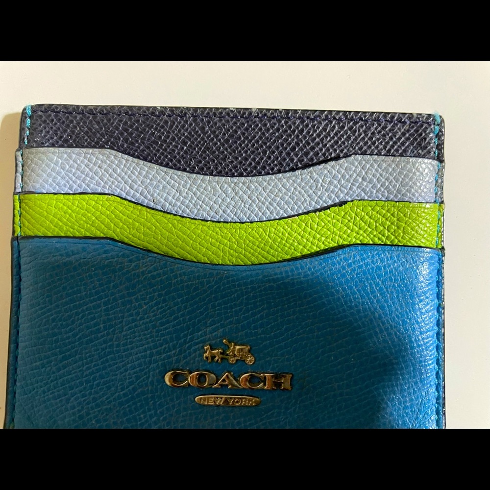 Coach cardholder